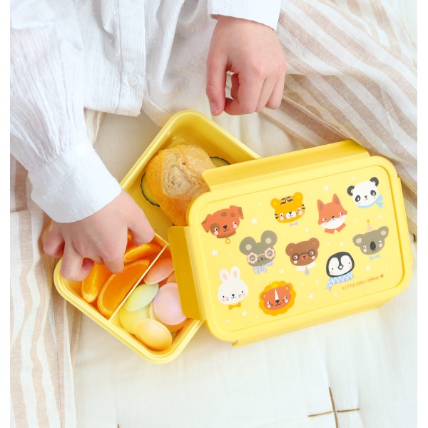 A Little Lovely Company | Φαγητοδοχείο Bento Lunch Box - Animal Friends