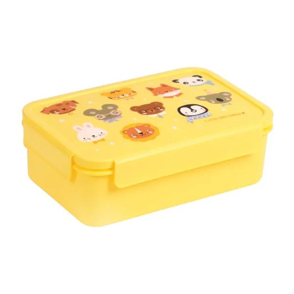 A Little Lovely Company | Φαγητοδοχείο Bento Lunch Box - Animal Friends