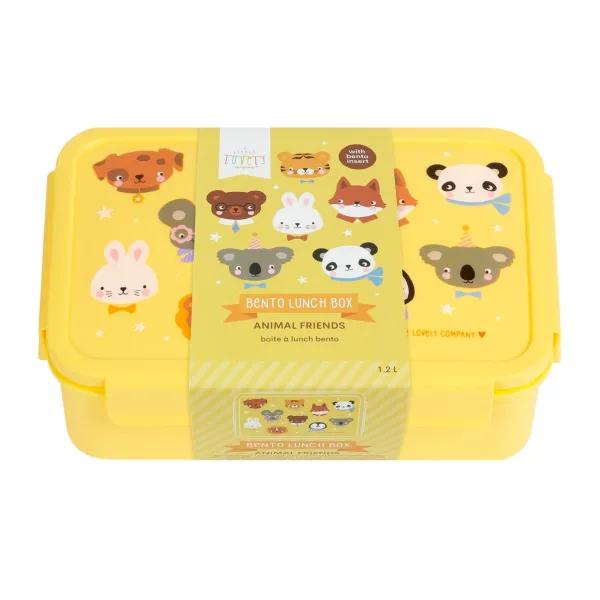 A Little Lovely Company | Φαγητοδοχείο Bento Lunch Box - Animal Friends