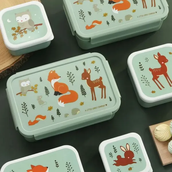 A Little Lovely Company | Φαγητοδοχείο Bento Lunch Box - Forest Friends
