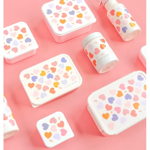 A Little Lovely Company | Φαγητοδοχείο Bento Lunch Box - Hearts