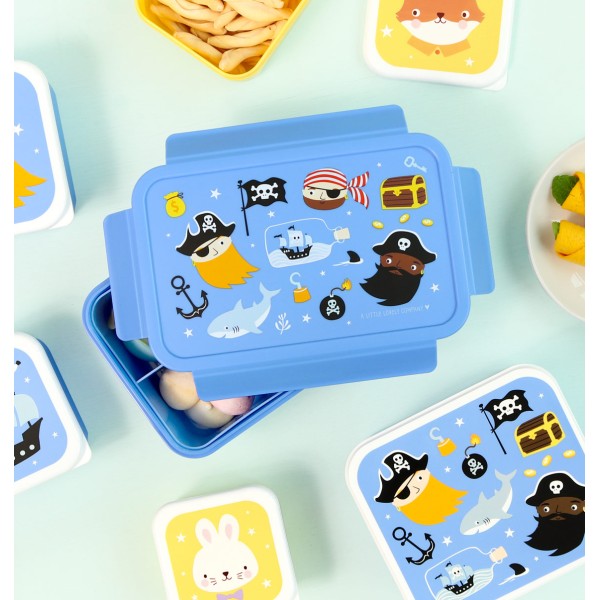 A Little Lovely Company | Φαγητοδοχείο Bento Lunch Box - Pirates
