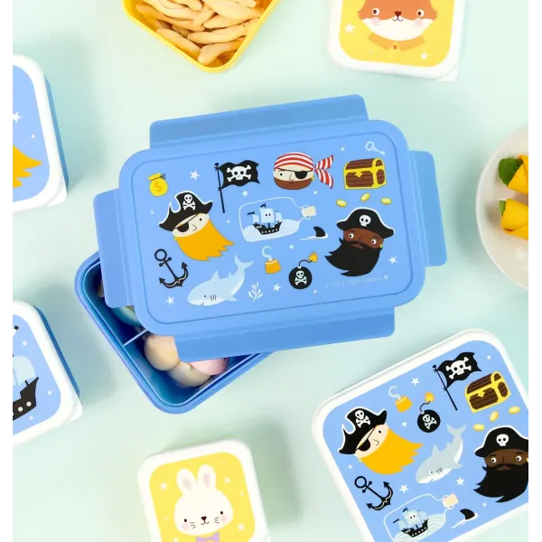 A Little Lovely Company | Φαγητοδοχείο Bento Lunch Box - Pirates