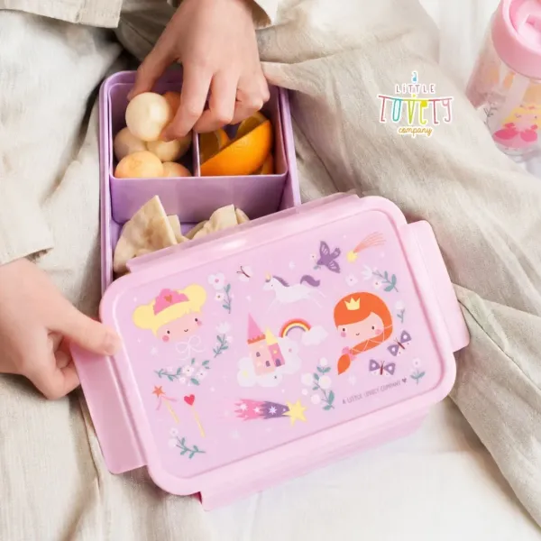 A Little Lovely Company | Φαγητοδοχείο Bento Lunch Box - Princesses