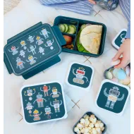 A Little Lovely Company | Φαγητοδοχείο Bento Lunch Box - Robots