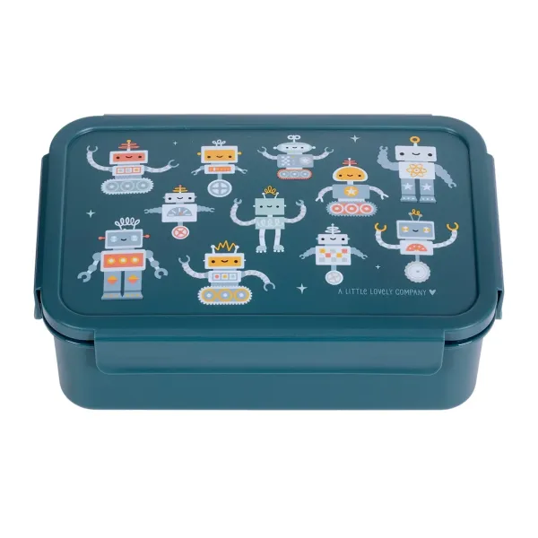 A Little Lovely Company | Φαγητοδοχείο Bento Lunch Box - Robots