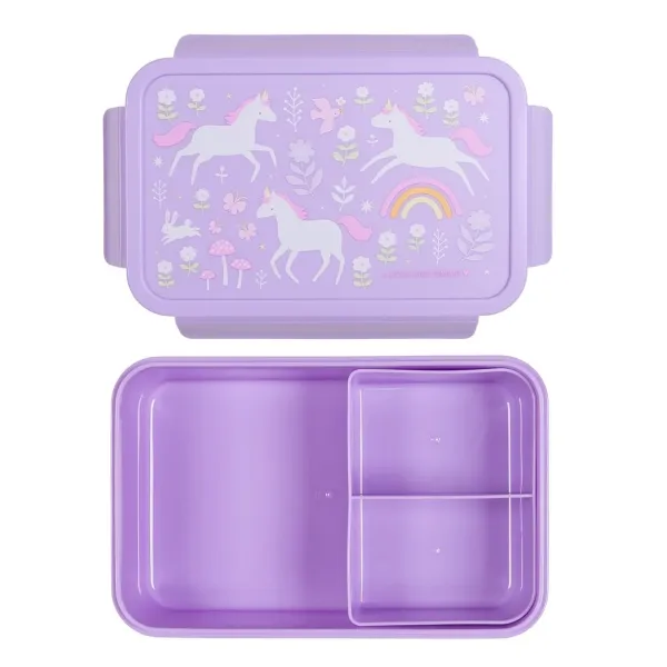A Little Lovely Company | Φαγητοδοχείο Bento Lunch Box - Unicorn Dreams