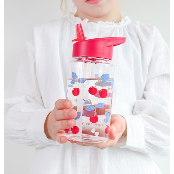 A Little Lovely Company | Παιδικό Παγούρι Tritan 450ml - Cherries