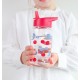 A Little Lovely Company | Παιδικό Παγούρι Tritan 450ml - Cherries A Little Lovely Company | Παιδικό Παγούρι Tritan 450ml - Cherries