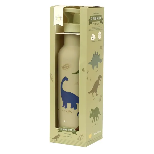 A Little Lovely Company | Παγούρι Θερμός 500ml - Dinosaurs