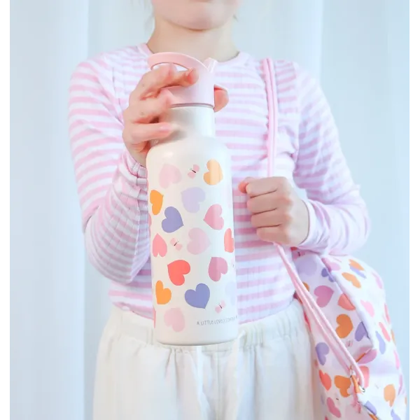 A Little Lovely Company | Παγούρι Θερμός 500ml - Hearts