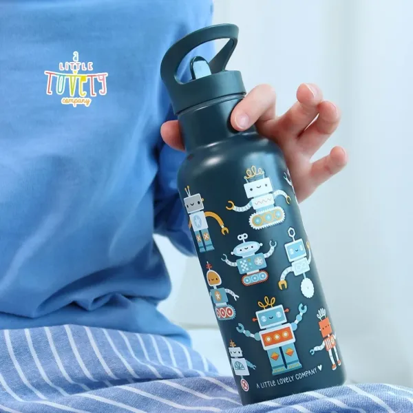 A Little Lovely Company | Παγούρι Θερμός 500ml - Robot