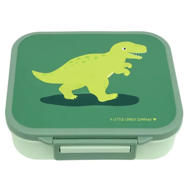 A Little Lovely Company | Φαγητοδοχείο Με Χωρίσματα 900ml - Dinosaur