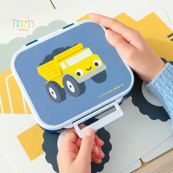 A Little Lovely Company | Φαγητοδοχείο Με Χωρίσματα 900ml - Dump Truck