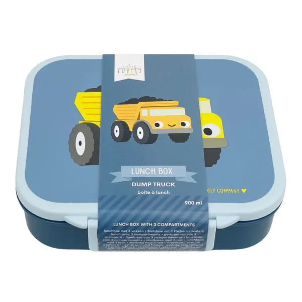 A Little Lovely Company | Φαγητοδοχείο Με Χωρίσματα 900ml - Dump Truck
