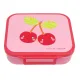 A Little Lovely Company | Φαγητοδοχείο Με Χωρίσματα 900ml - Happy Cherries