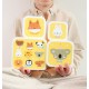 A Little Lovely Company | Lunch & Snack Box - Animal Friends A Little Lovely Company | Lunch & Snack Box - Animal Friends