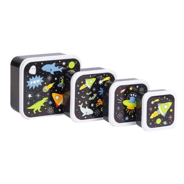 A Little Lovely Company | Lunch & Snack Box - Galaxy