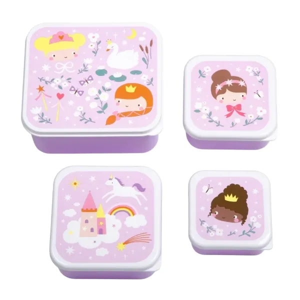 A Little Lovely Company | Lunch & Snack Box - Princesses