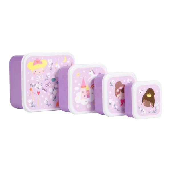 A Little Lovely Company | Lunch & Snack Box - Princesses