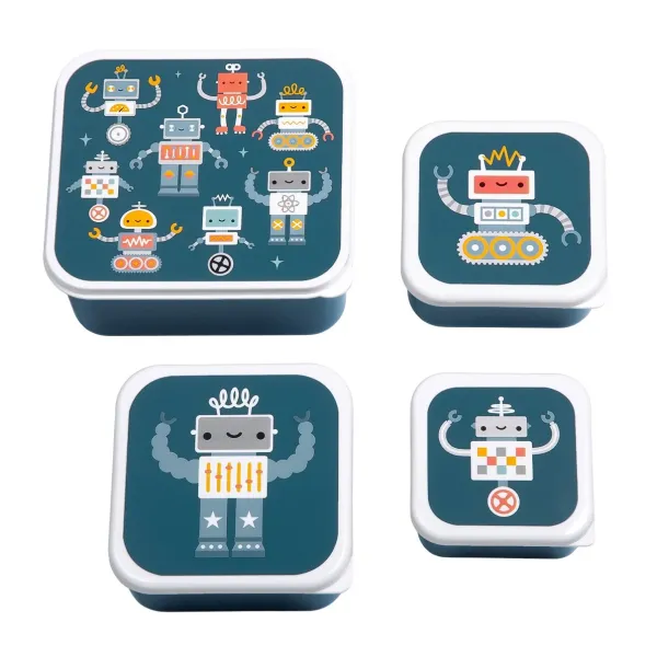 A Little Lovely Company | Lunch & Snack Box - Robots