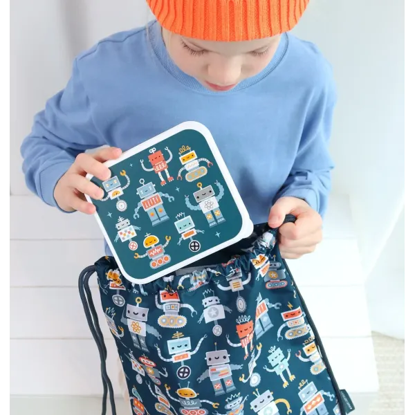 A Little Lovely Company | Lunch & Snack Box - Robots