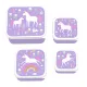 A Little Lovely Company | Lunch & Snack Box - Unicorn Dreams