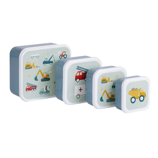 A Little Lovely Company | Lunch & Snack Box - Vehicles