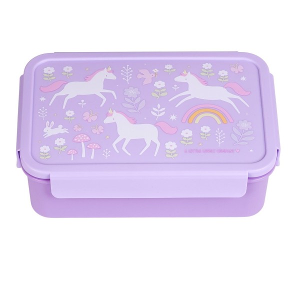 A Little Lovely Company | Φαγητοδοχείο Bento Lunch Box - Unicorn Dreams