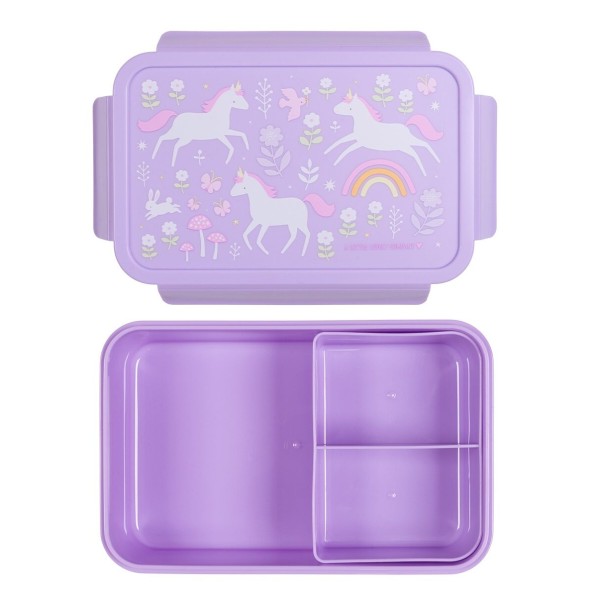 A Little Lovely Company | Φαγητοδοχείο Bento Lunch Box - Unicorn Dreams