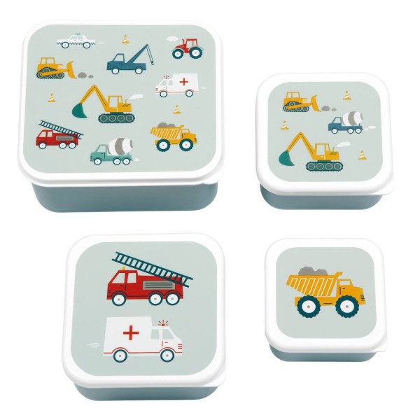 A Little Lovely Company | Lunch & Snack Box - Vehicles