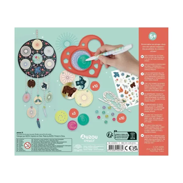 Auzou | Κατασκευή - My Artistic Kit - Magic Spirals