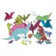 Auzou | 200 Αυτοκόλλητα - Dinosaurs