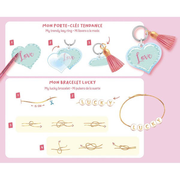 Auzou | Κατασκευή - My Artistic Kit - Shiny Good Luck Charms