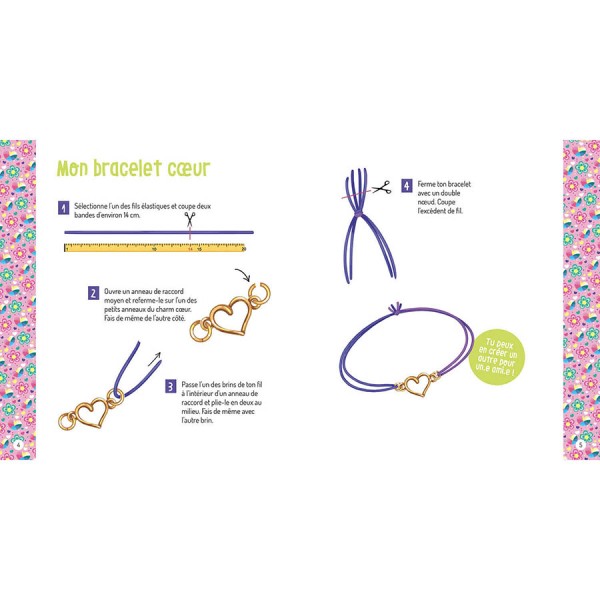 Auzou | Κατασκευή Κοσμημάτων - My Sparkling Pop and Fluorescent Bracelets