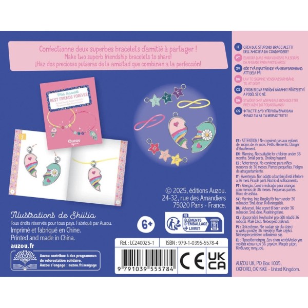 Auzou | Κατασκευή Κοσμημάτων - My Best Friends Forever Bracelets
