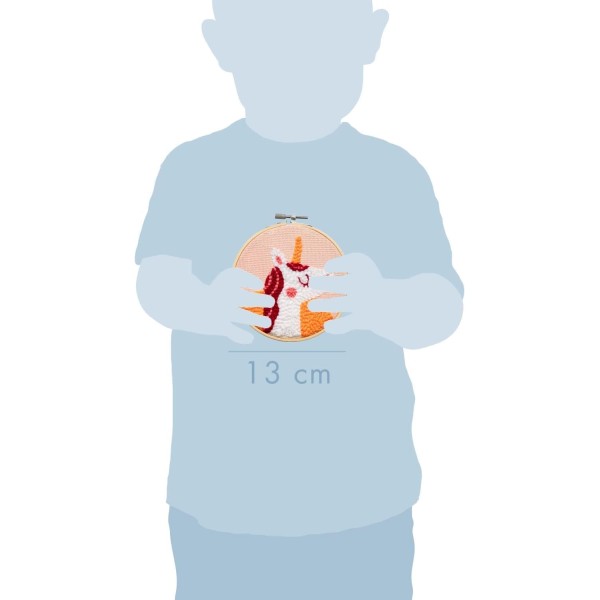 Avenue Mandarine | Κατασκευή Punch needle - Μονόκερος