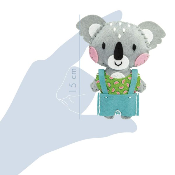 Avenue Mandarine | Κατασκευή μπρελόκ με ράψιμο - Κουάλα