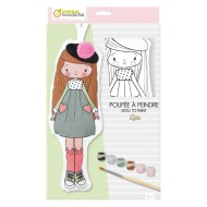 Avenue Mandarine | Ζωγράφισε τη κούκλα σου - Lisa