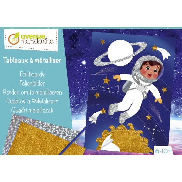 Avenue Mandarine | Κατασκευή Foil Art - Space