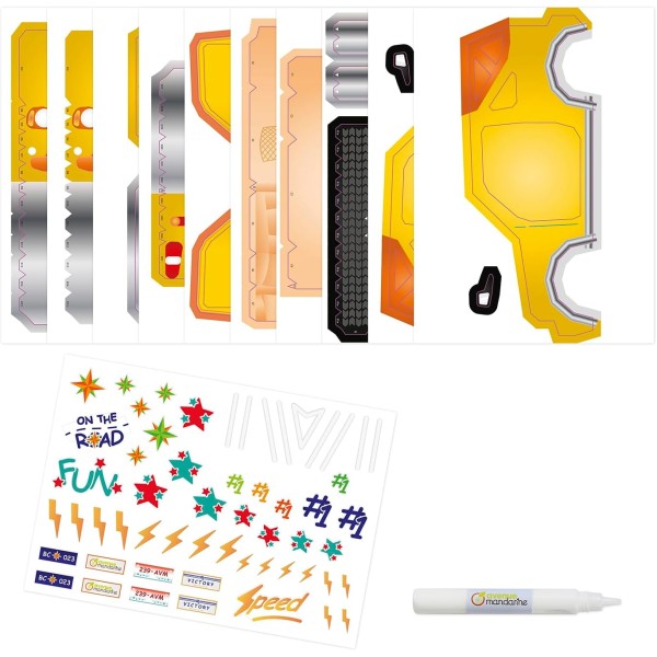Avenue Mandarine | Κατασκευή 3D Puzzle – Αυτοκίνητο