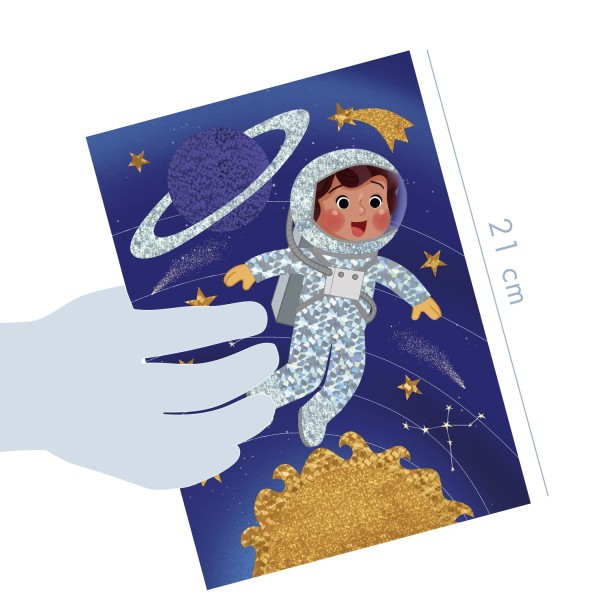 Avenue Mandarine | Κατασκευή Foil Art - Space