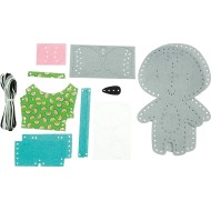 Avenue Mandarine | Κατασκευή μπρελόκ με ράψιμο - Κουάλα