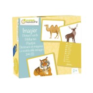 Avenue Mandarine | Εκπαιδευτικό Παιχνίδι Picture cards - Wild animals
