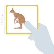 Avenue Mandarine | Εκπαιδευτικό Παιχνίδι Picture cards - Wild animals