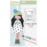 Avenue Mandarine | Ζωγράφισε τη κούκλα σου - Ariane   Avenue Mandarine | Ζωγράφισε τη κούκλα σου - Ariane