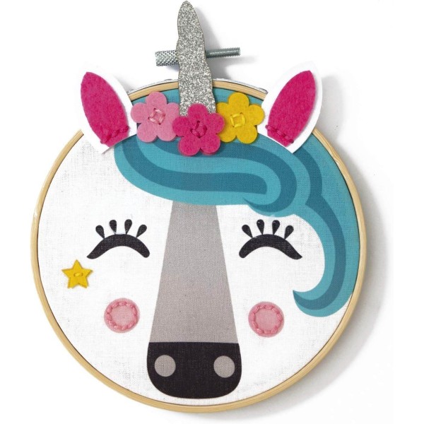 Avenue Mandarine | Κατασκευή Κέντημα σε τελάρο - Μονόκερος