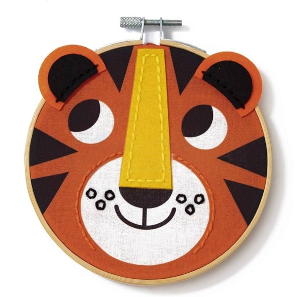 Avenue Mandarine | Κατασκευή Κέντημα σε τελάρο - Τιγράκι