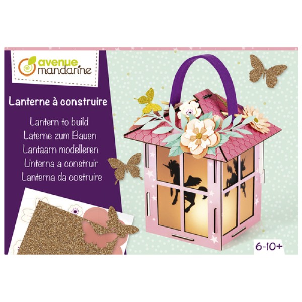 Avenue Mandarine | Κατασκευή Φανάρι DIY - Μονόκερος