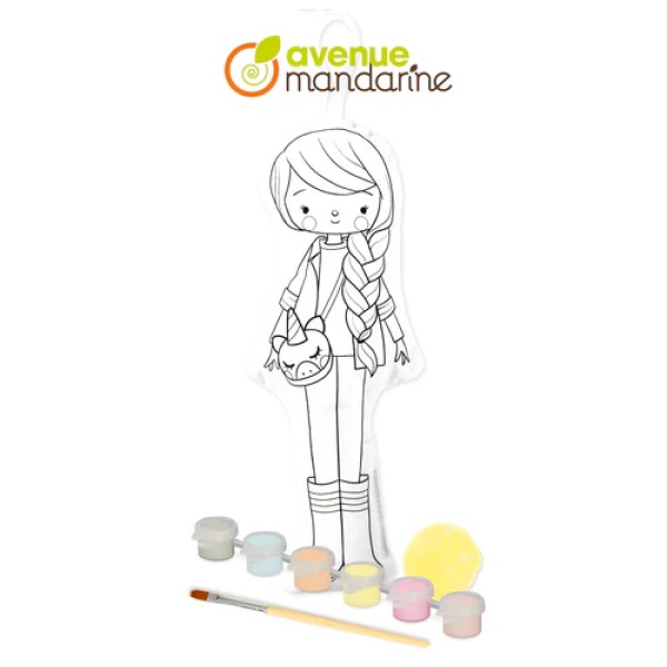 Avenue Mandarine | Ζωγράφισε τη κούκλα σου - Chloe